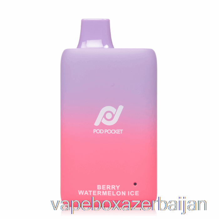 Vape Baku Pod Pocket 7500 Disposable Berry Watermelon Ice